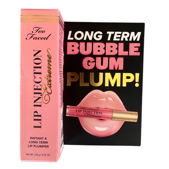 💙❤️ Too Faced Lip Plumper Extreme Bubble Gum travel size - Picture 2 of 5